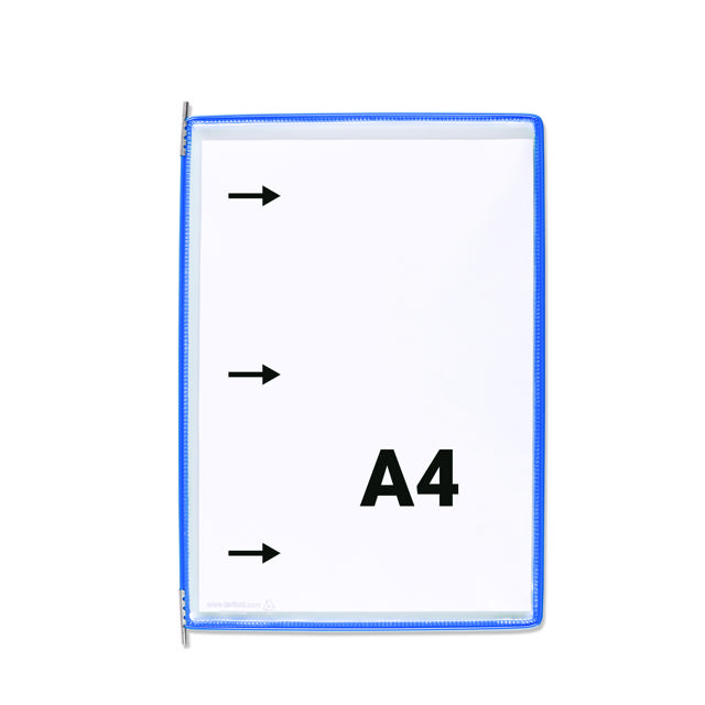 Tarifold Pivoting Pocket, A4, Portrait, Left Side Loading