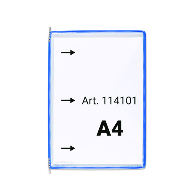 Tarifold Pivoting Pocket, A4, Portrait, Left Side Loading