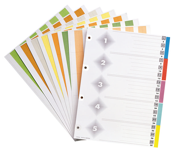 White tab sheets (250 sheets per package)