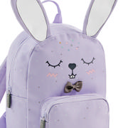 Mini Backpack, Purple Rabbit